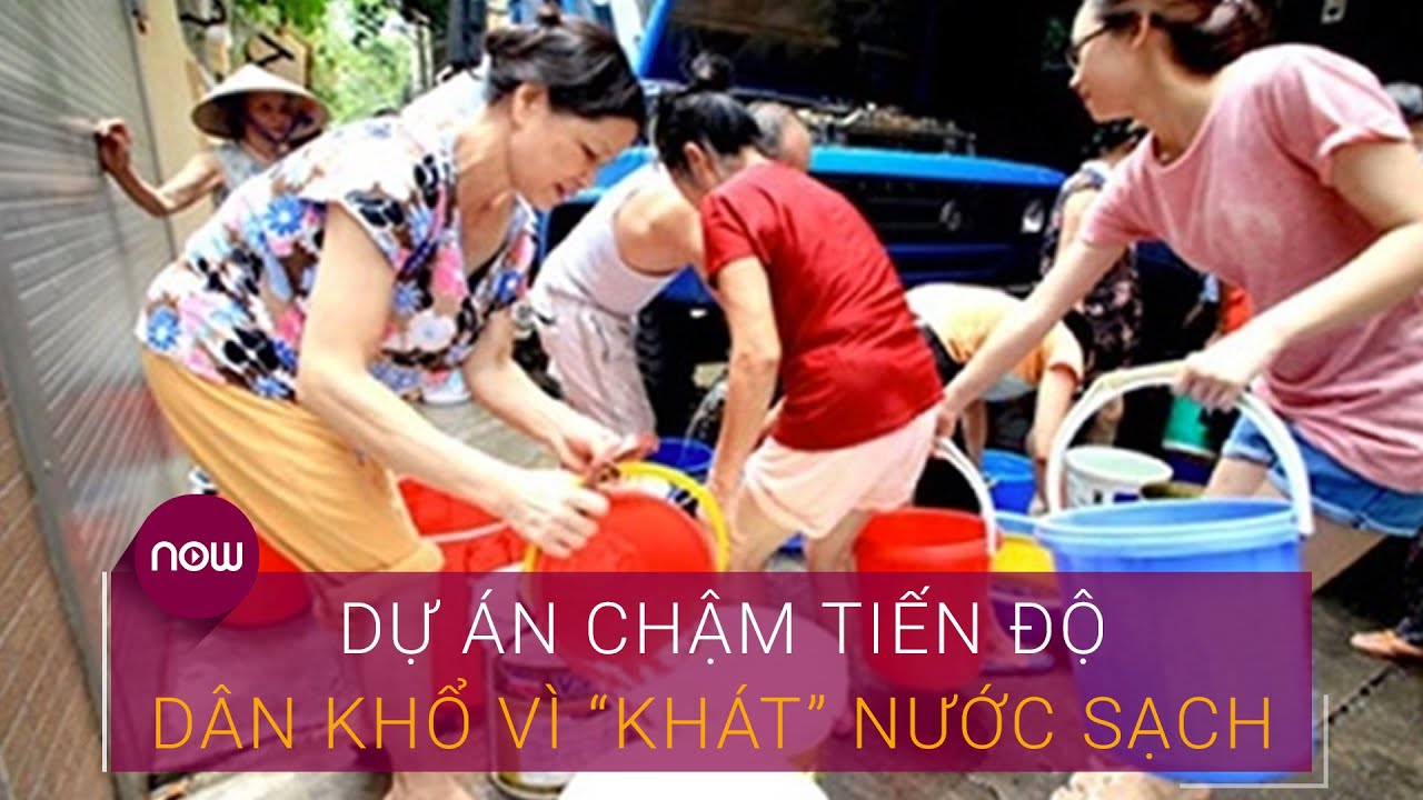Dự án chậm tiến độ, dân Thủ đô khổ sở vì “khát” nước sạch | VTC Now