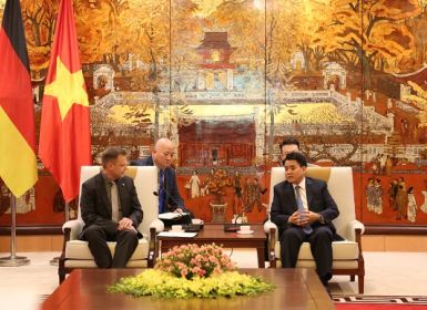 (Theo Kinh tế & Đô thị) Hà Nội - Leipzig tăng cường hợp tác thiết thực, hiệu quả