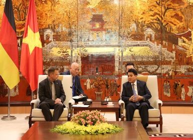 (Theo An ninh Thủ đô) Hà Nội và Leipzig (Đức) hợp tác trong lĩnh vực xử lý nước thải sinh hoạt