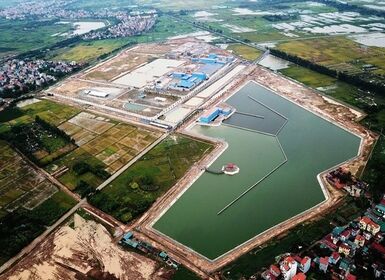(Theo VnMedia) Hà Nội khánh thành Nhà máy nước sạch lớn nhất miền Bắc