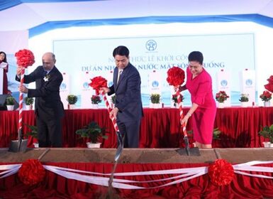 (Theo Thanhtravietnam.vn) Nhà máy Nước mặt Sông Đuống: Tiên phong giải quyết bài toán nước sạch Thủ đô