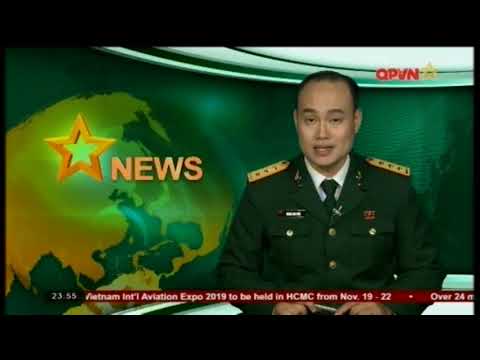 Đài Quốc phòng VN - Bản tin tiếng anh phát sóng lúc 23g45 ngày 05/09/2019