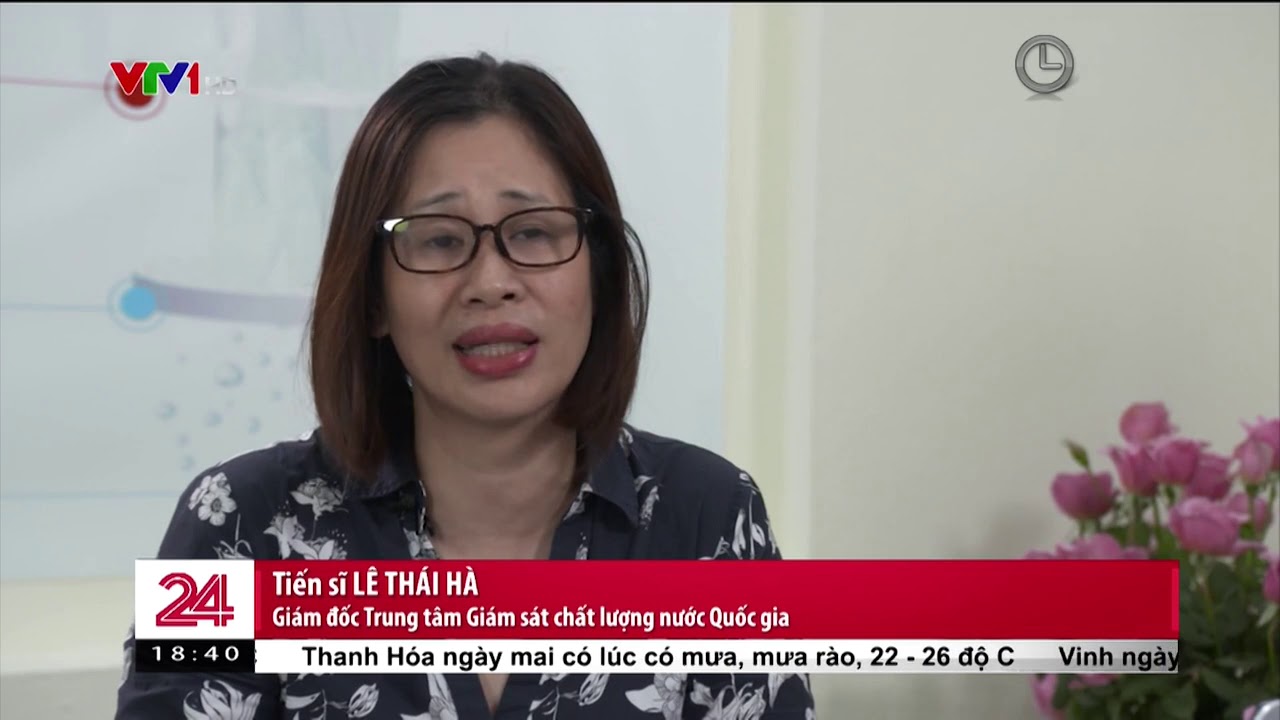 Aquaone Hanoi Reporter Actively control the quality of domestic water CD24h Evening 191025