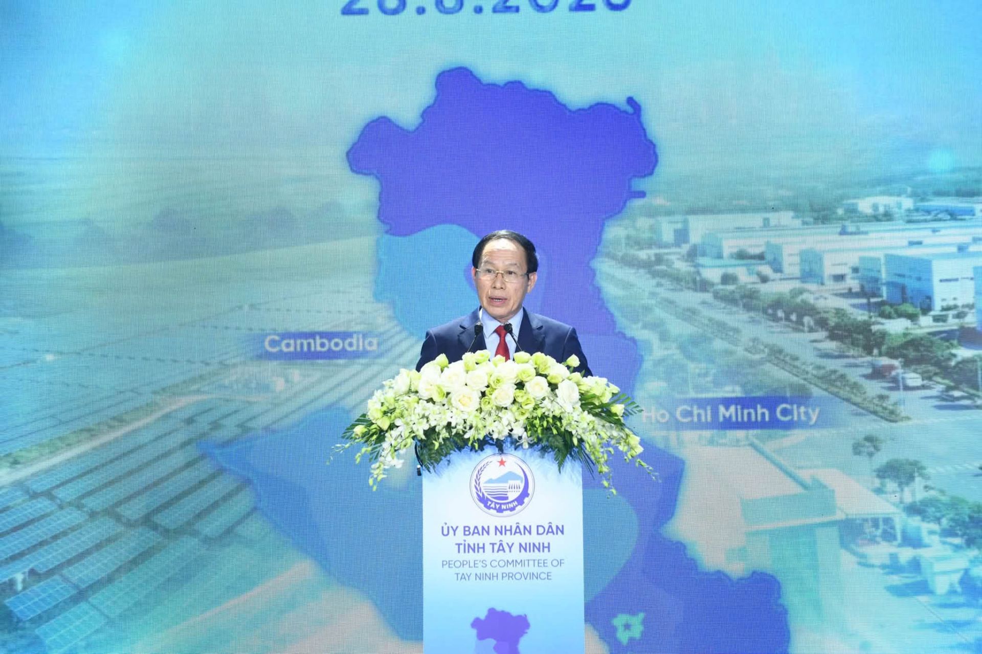 KHỞI CÔNG “NHÀ MÁY XỬ LÝ NƯỚC MẶT SÔNG VÀM CỎ ĐÔNG” TRONG KHUÔN KHỔ HỘI NGHỊ XÚC TIẾN ĐẦU TƯ TỈNH TÂY NINH 2026