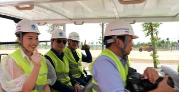 Sông Đuống chào mừng sharktank đến thăm nhà máy ngày 27/8/2019