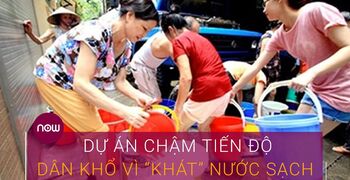 Dự án chậm tiến độ, dân Thủ đô khổ sở vì “khát” nước sạch | VTC Now