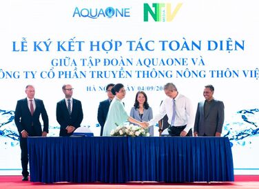 (04/09/2019) Tập đoàn AquaOne ký kết hợp tác với các đối tác chiến lược