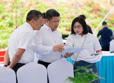 LỄ KHÁNH THÀNH NHÀ MÁY NƯỚC SẠCH HÒA BÌNH - XUÂN MAI