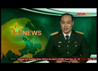 Đài Quốc phòng VN - Bản tin tiếng anh phát sóng lúc 23g45 ngày 05/09/2019