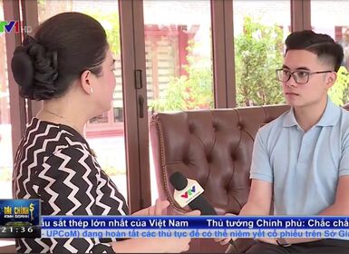 Kênh VTV1-Chương trình Tài chính kinh doanh phát sóng lúc 21g30