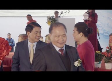 Lễ khởi công nhà máy nước mặt sông Đuống