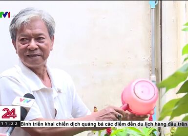 Reportage Ho Chi Minh City installs free underground tanks to encourage the use of surface water CD24h Trua 190703