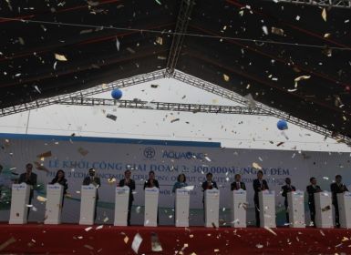 (Theo Lao động thủ đô) Hà Nội: Khánh thành Nhà máy nước sạch lớn nhất miền Bắc