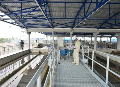 (Theo An ninh thủ đô) Nhà máy nước sạch công suất lớn nhất miền Bắc đi vào hoạt động