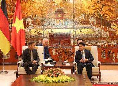 (Theo Việt Giải Trí) Hà Nội sẵn sàng tạo mọi điều kiện để doanh nghiệp Đức vào đầu tư