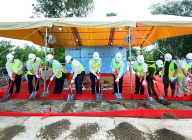 LỄ ĐỘNG THỔ XÂY DỰNG NHÀ MÁY XỬ LÝ NƯỚC MẶT SÔNG VÀM CỎ ĐÔNG – LONG AN