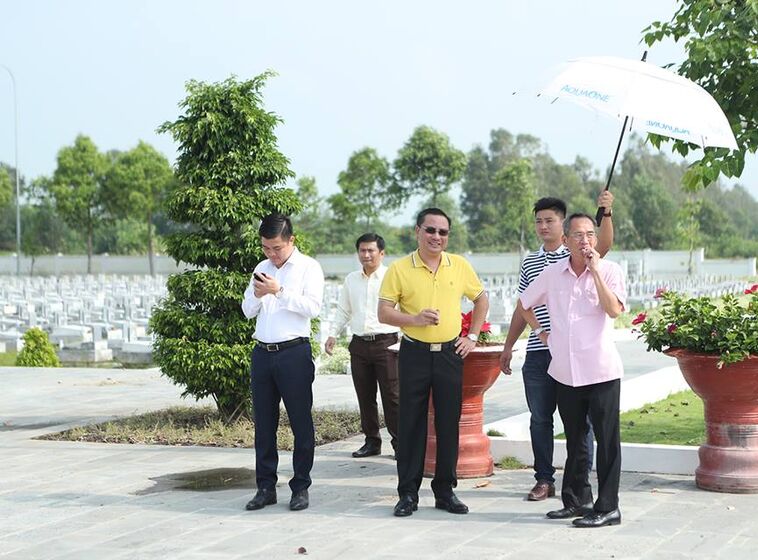 (February 1st, 2018) Provincial leaders took part in Prayal Event at Hau Giang Unknown Cemetary