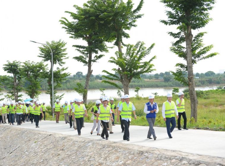 (August 8th, 2019) Duong River Water Treatment Plant welcomes the Delegation from Ung Hoa district, Hanoi
