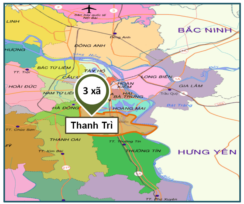 Project Clean Water Distribution Network Development in Dai Ang, Ngoc Hoi, Lien Ninh Communes in Thanh Tri District