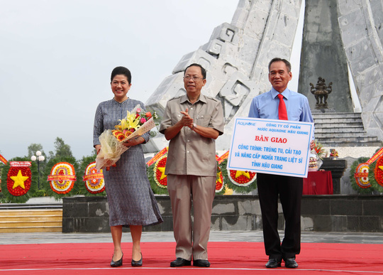 Hậu Giang hoàn thành nâng cấp nghĩa trang liệt sĩ tỉnh